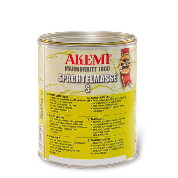 AKEMI Marmorkitt 1000 S Spachtelmasse 1000 (250g)