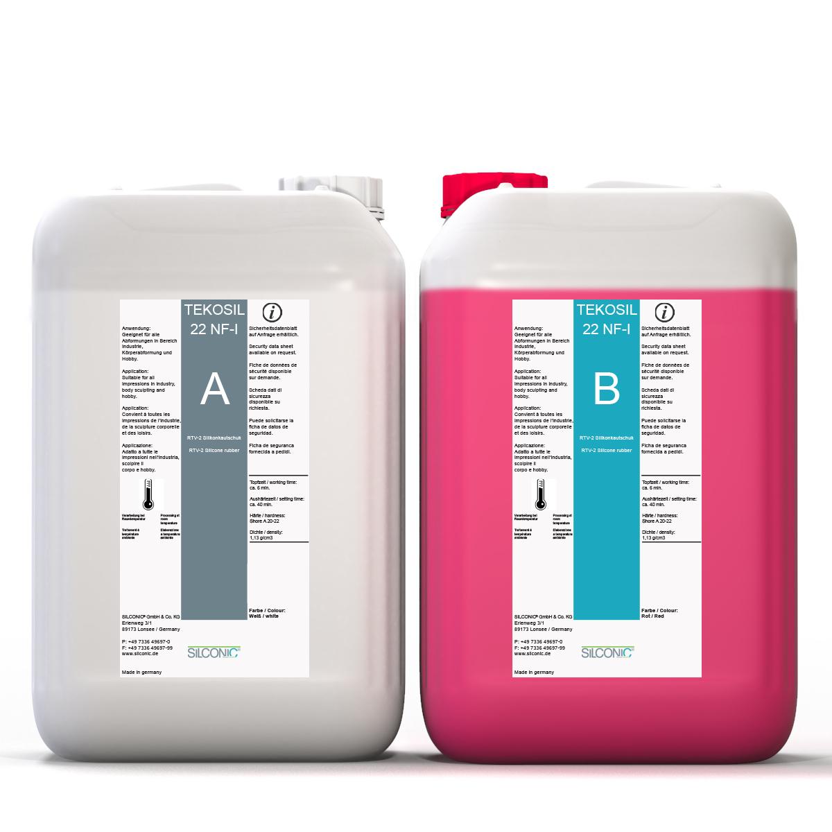 TEKOSIL 22 NF-I Rot SET