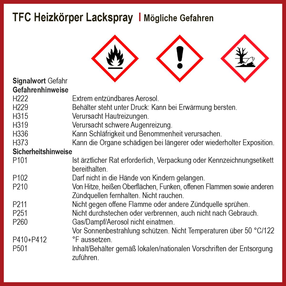 Heizkörper Lackspray 400 ml