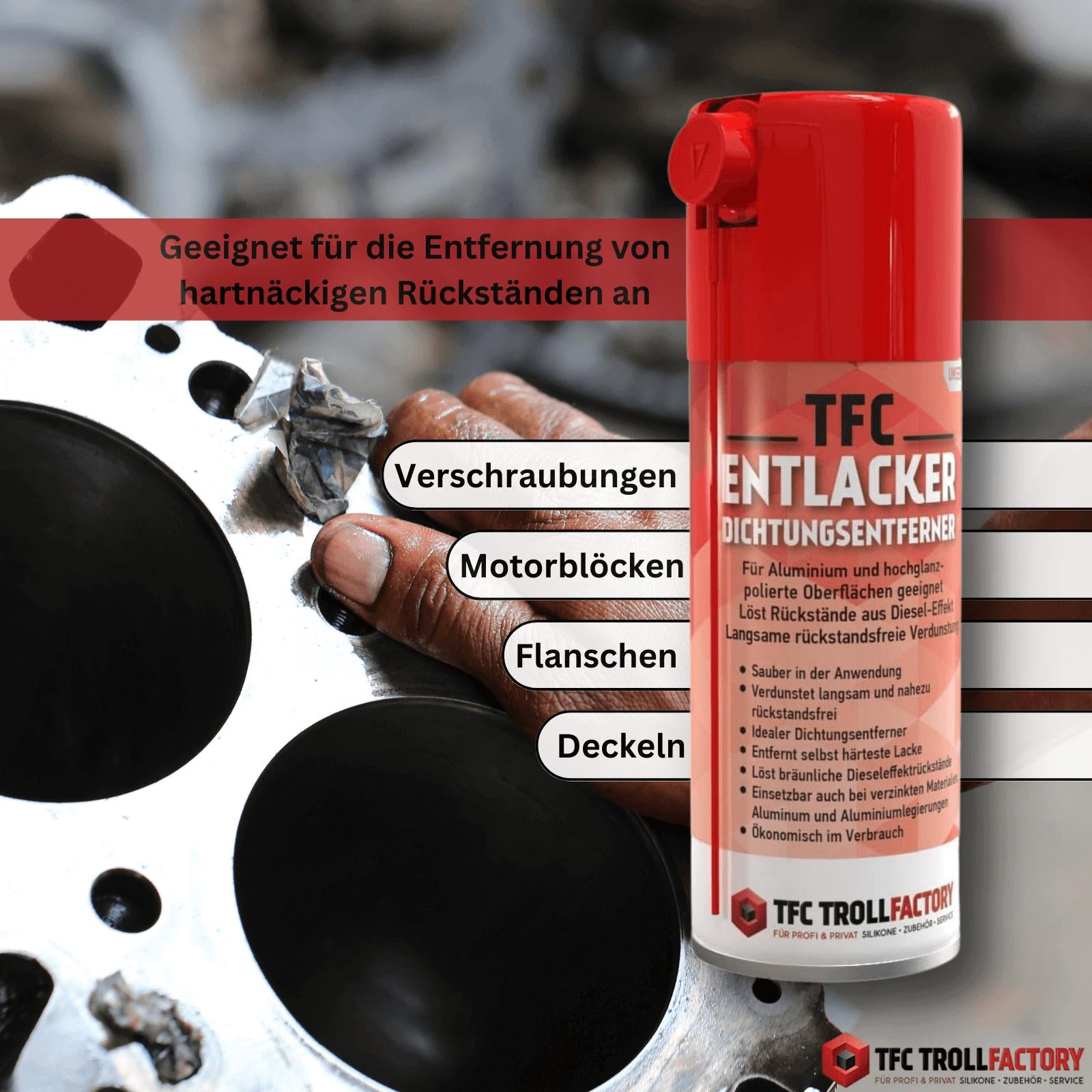 Abbeizer Spray, Entlacker & Dichtungsentferner 1 x 400 ml