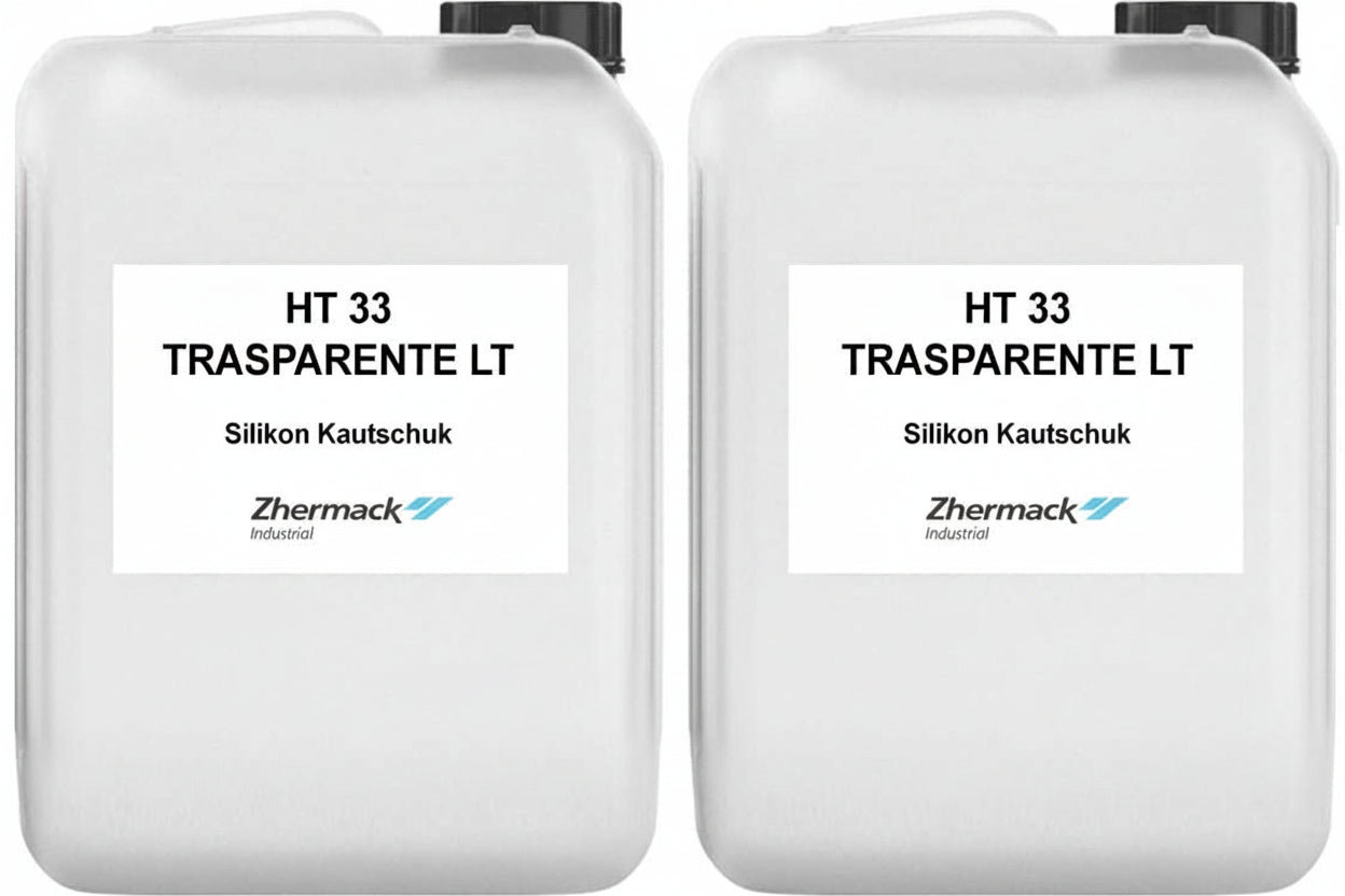 Zhermack Silikon Kautschuk HT 33 TRANSPARENT LT transluzent mittelhart