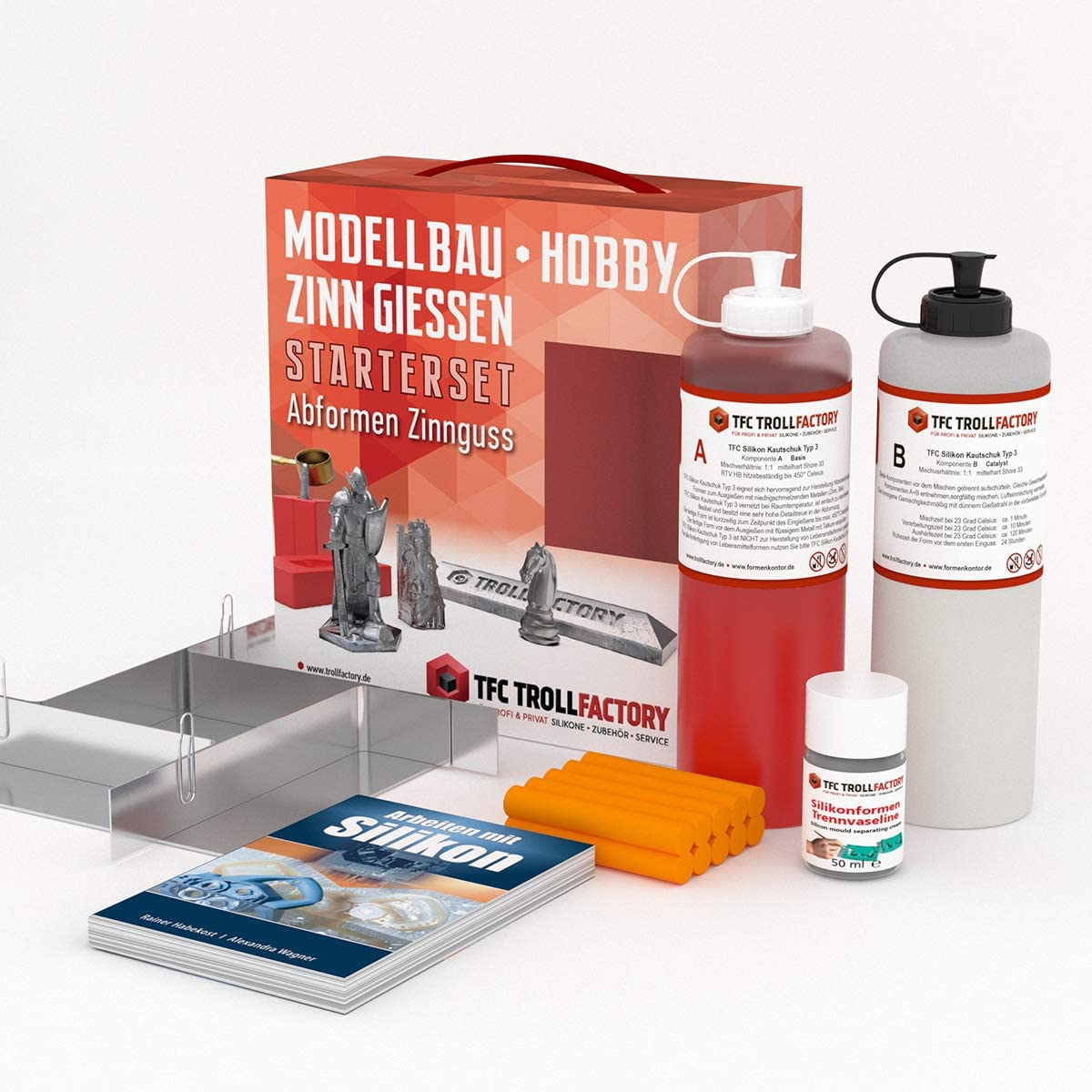 Ensemble de démarrage en polymère moule en caoutchouc de silicone HB grand