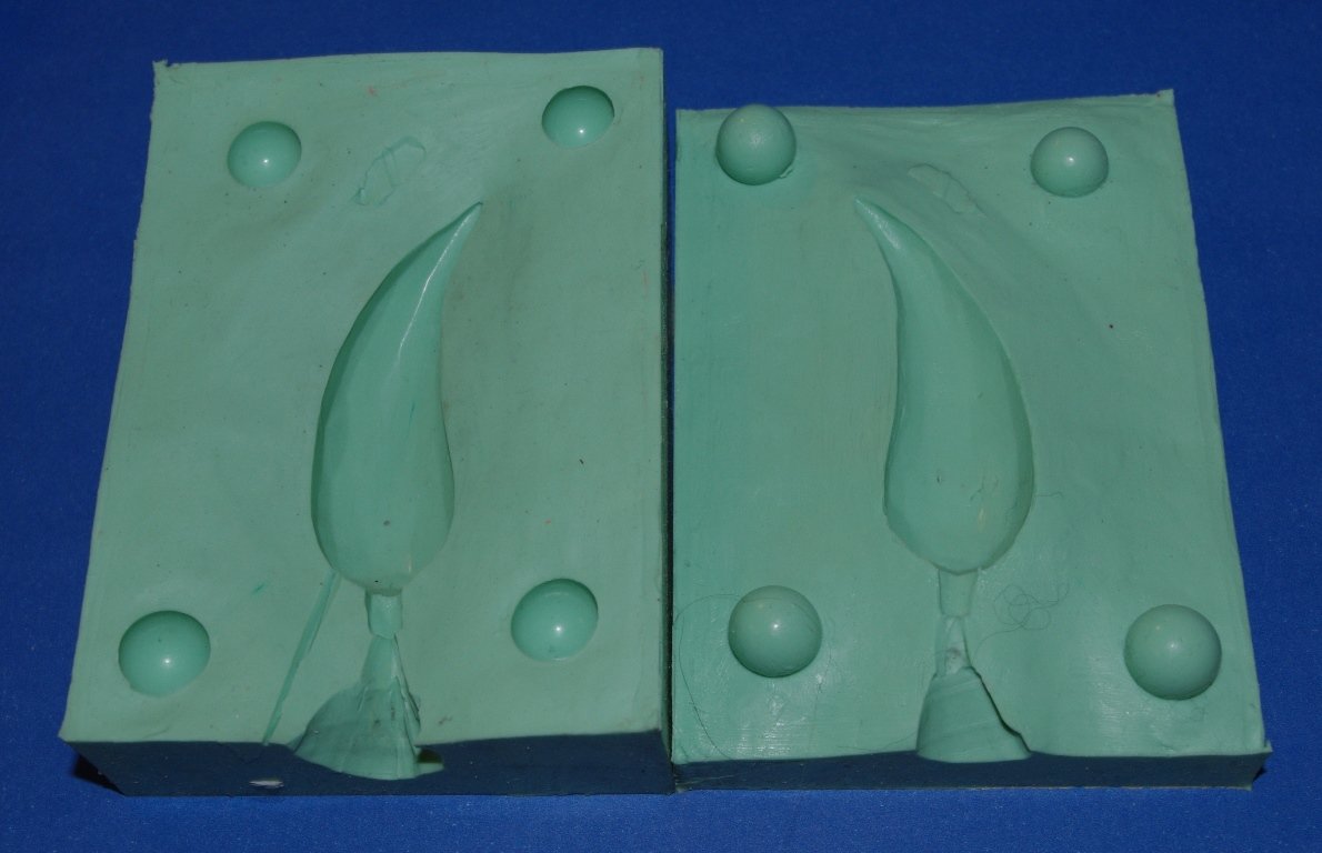 Giessform Silikonform Pepperoni