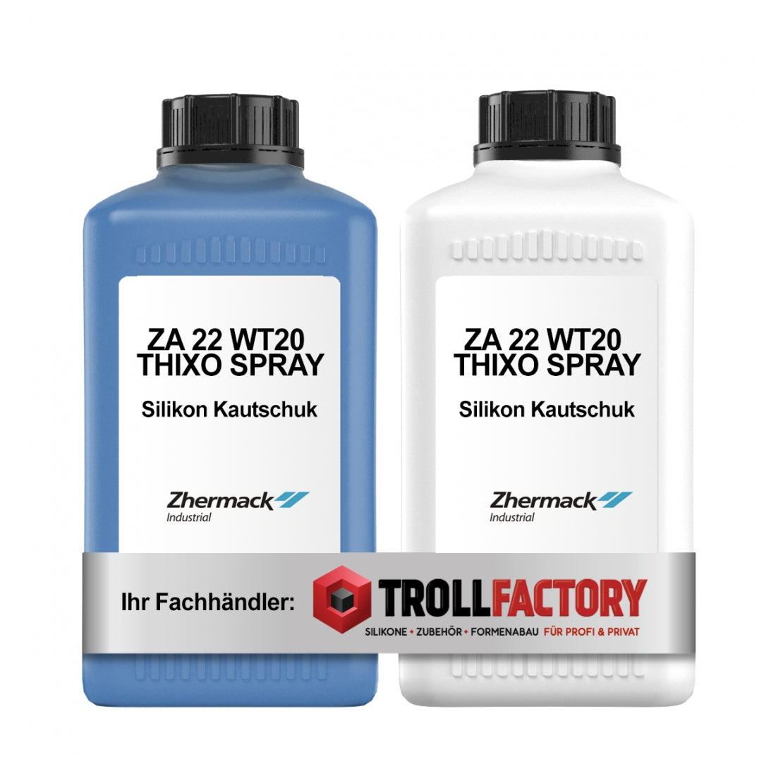 Zhermack Silikon Kautschuk ZA 22 WT20 THIXO SPRAY Shore 21