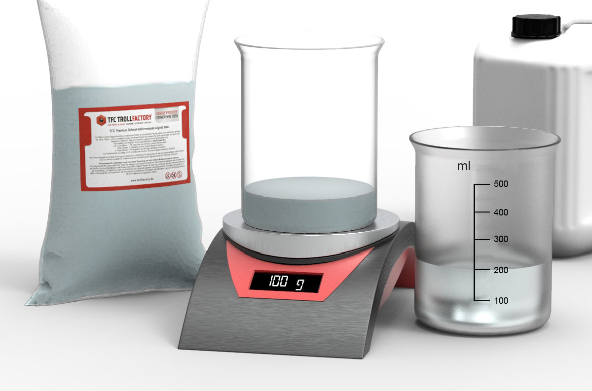 Abformset Alginat 3D Körper Intimabformung Frau Mann