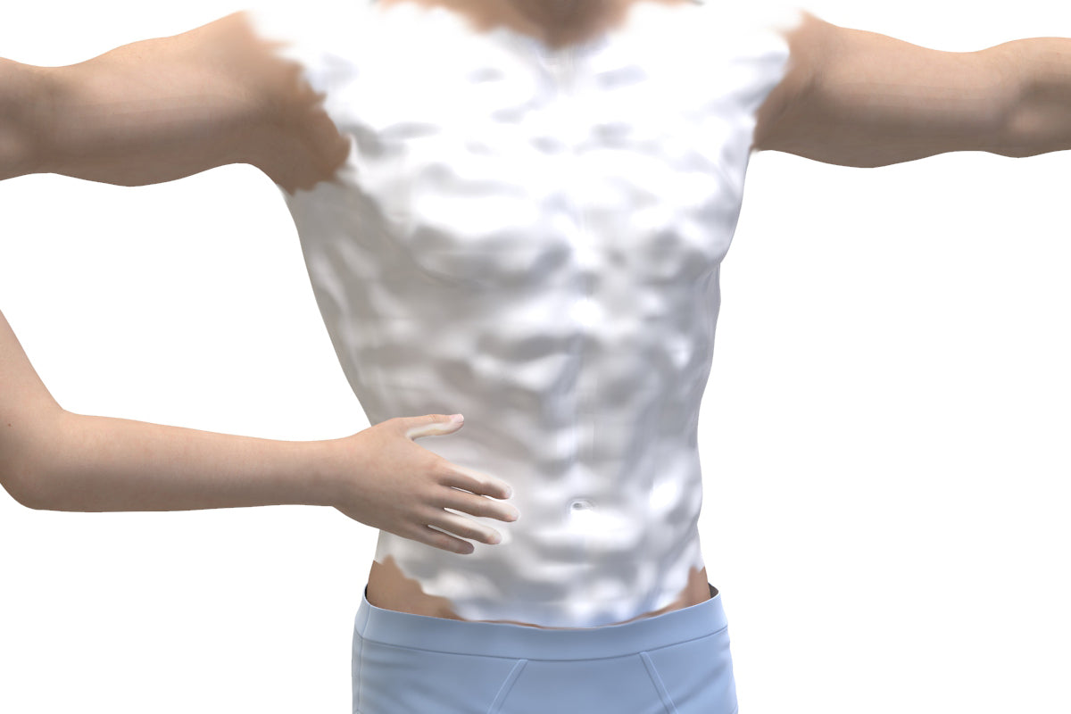 Abformset Alginat 3D Körper Torso