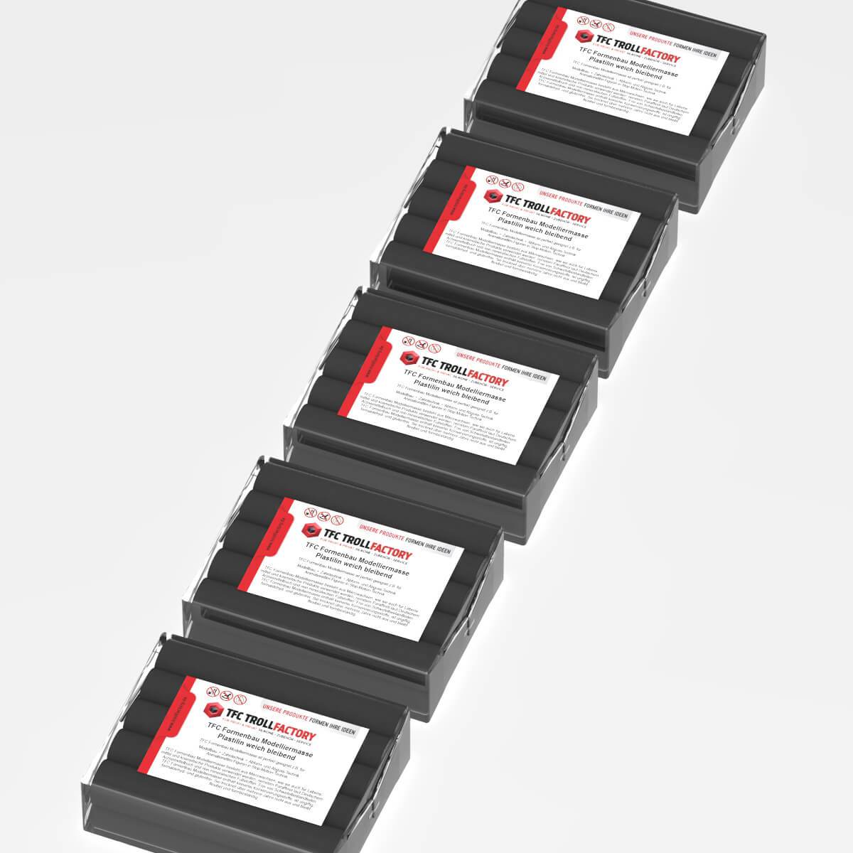 Polyment mold construction modeling clay black Plasticine stays soft, sulphur-free