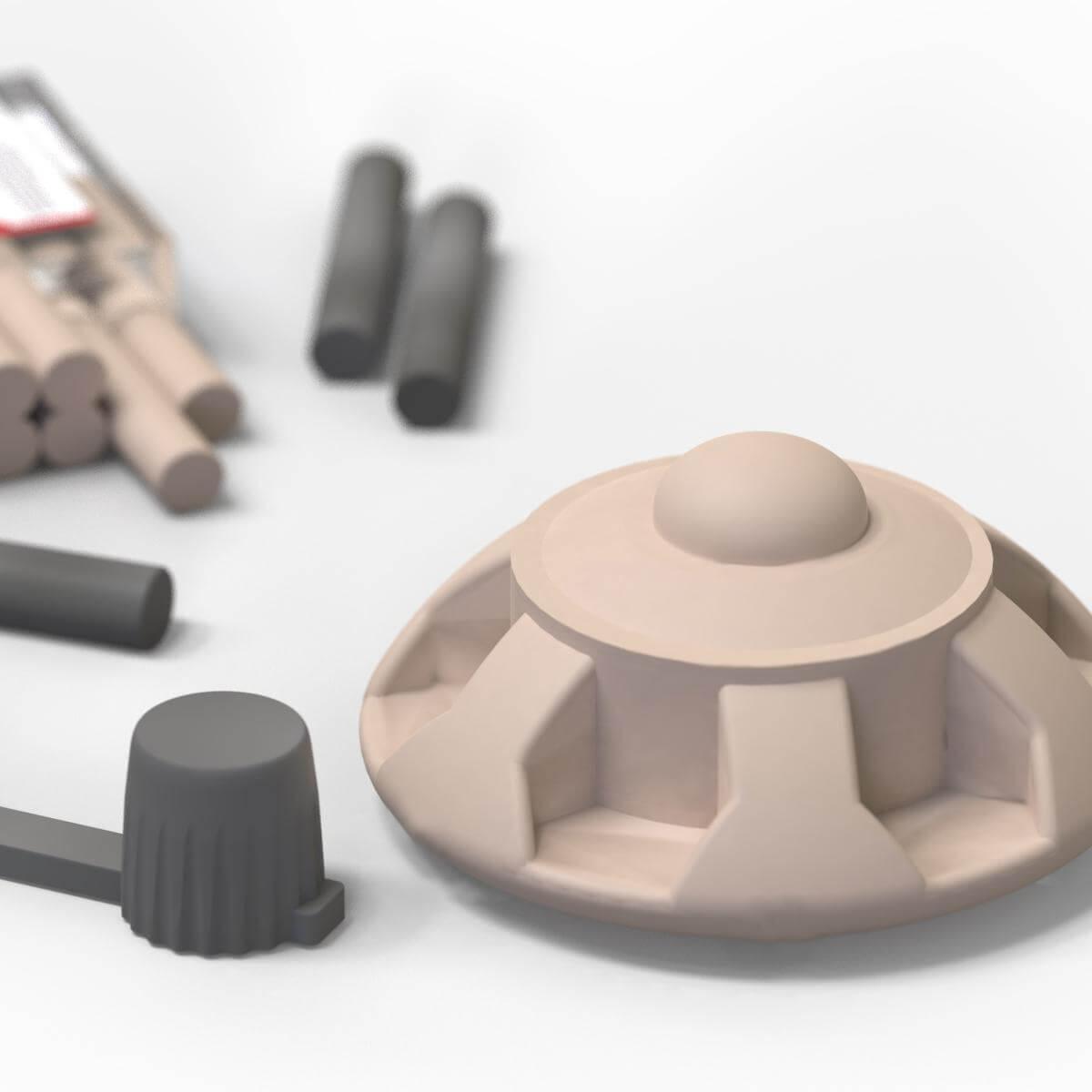 Polyment Formenbau Modelliermasse weiss Plastilin weich bleibend schwefelfrei