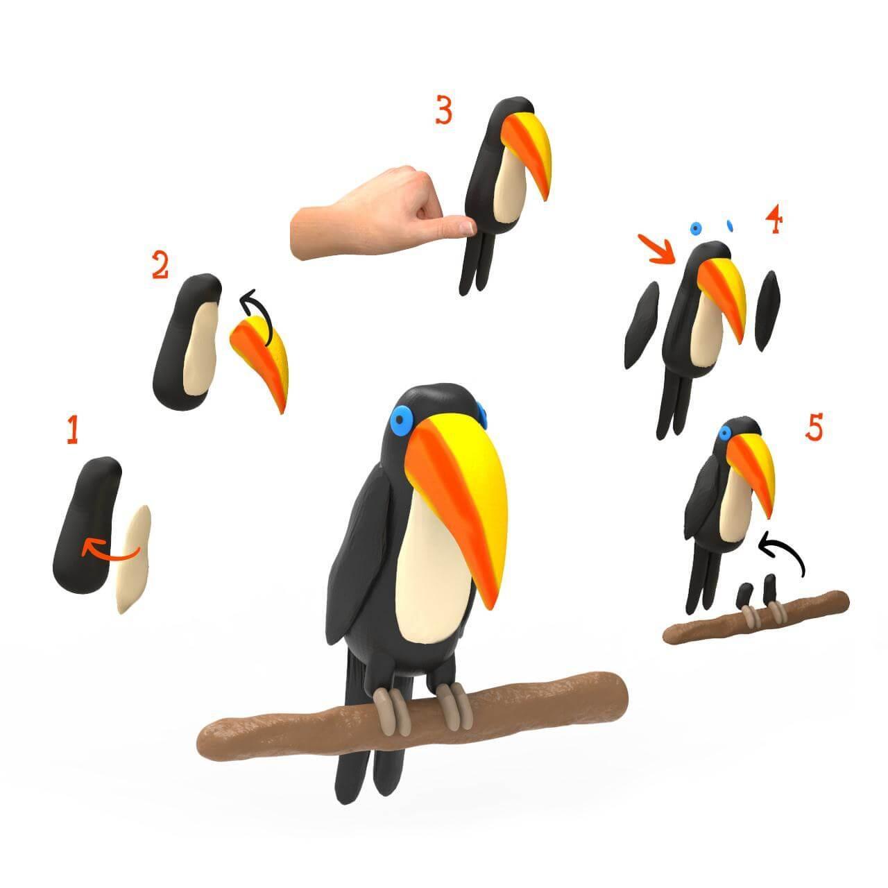 Polyment mold construction modeling clay black Plasticine stays soft, sulphur-free