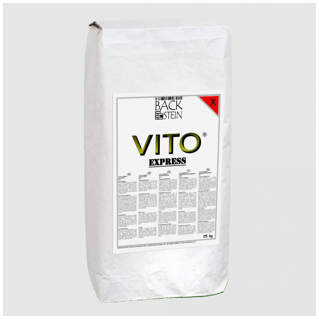 VITO ® EXPRESS Blitzbeton, grau