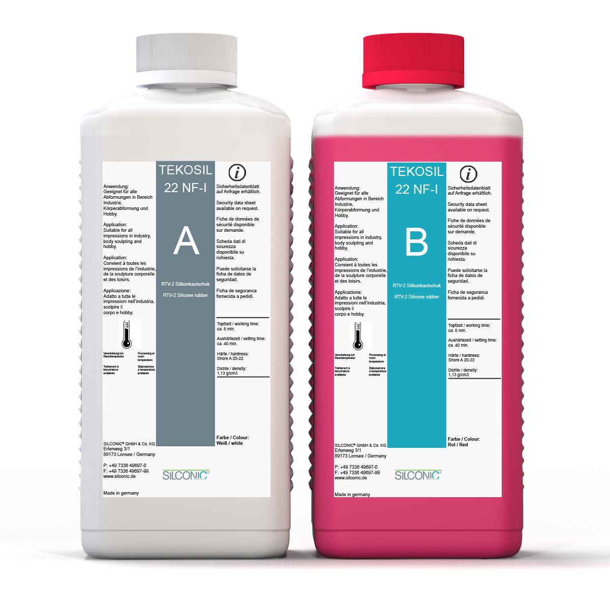 TEKOSIL 22 NF-I Rot SET