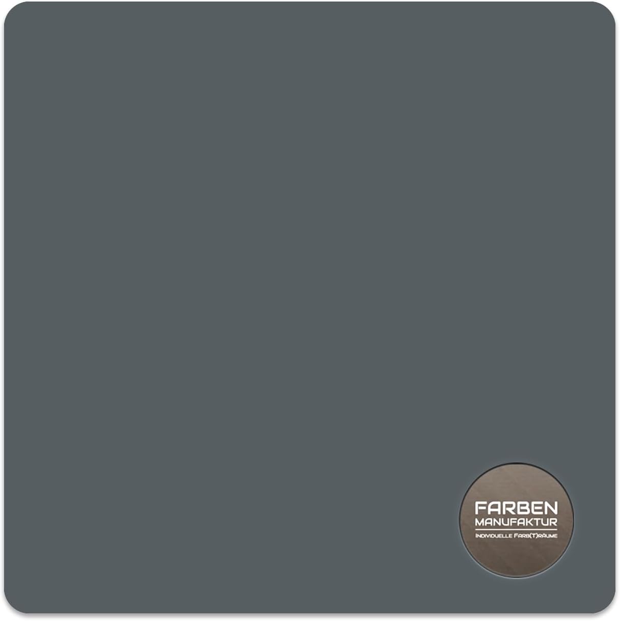 Farben Manufaktur Holzlasur Lasur Holzfarbe Holzschutzlack Holzlack lasierend nicht deckend RAL 1L, Farbe: ca. RAL 7012 Basaltgrau