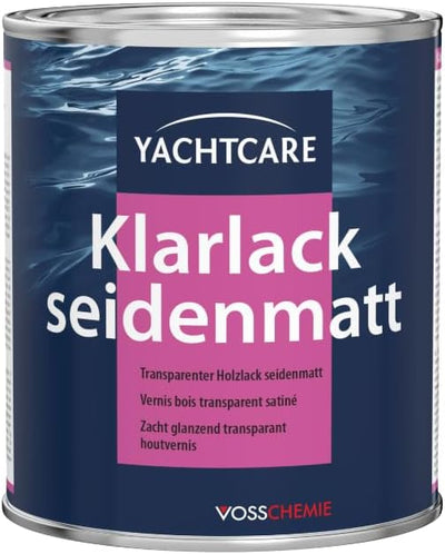 Yachtcare Bootslack farblos matt 750ml