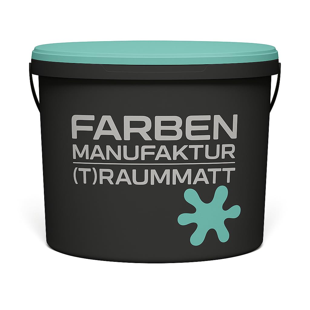 Farben Manufaktur (T) raummatt Wandfarbe Innenwandfarbe Innenfarbe Dispersionsfarbe Trendfarbe 2022 1/2/5/10L, Farbe: luftiges rosa, Größe: 2L