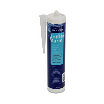 Yachtcare Kleb- / Dichtmasse UNIFLEX MARINE 310 ml weiß & schwarz Farbe Weiß (Weiß)