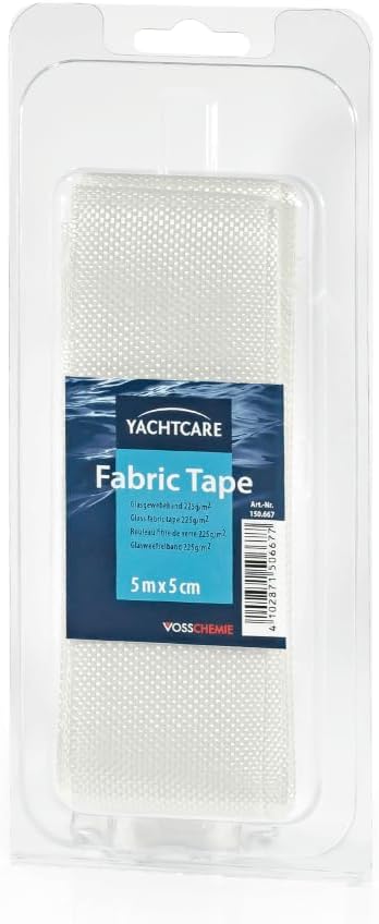 Yachtcare Fabric Tape: Glasgewebeband 225g/m² - 5cm x 5m