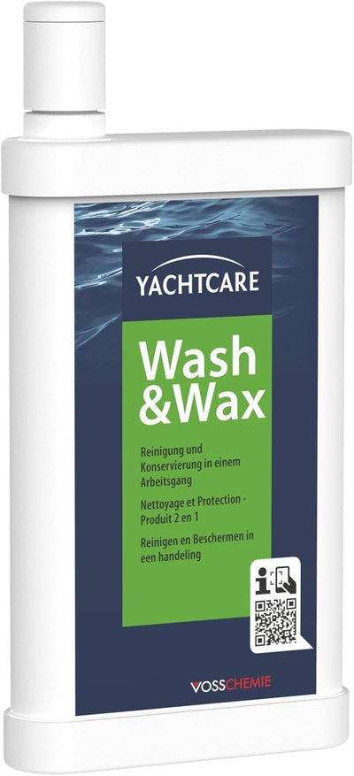 Yachtcare Wash & Wax 500ml - Reinigung & Versiegelung in einem Arbeitsgang