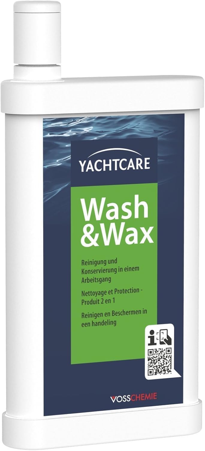 Yachtcare Wash & Wax 500ml - Reinigung & Versiegelung in einem Arbeitsgang