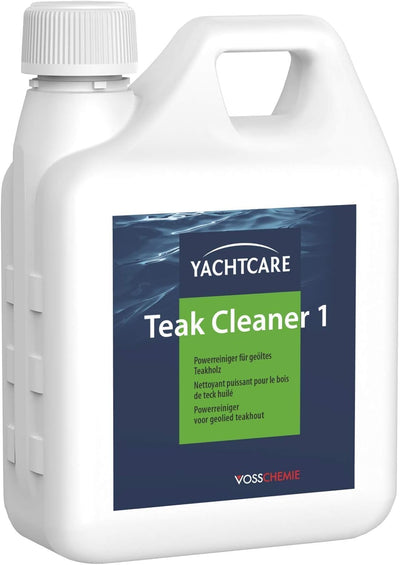 Yachtcare Teak Cleaner 1L - Leistungsstarker Teakholz Reiniger