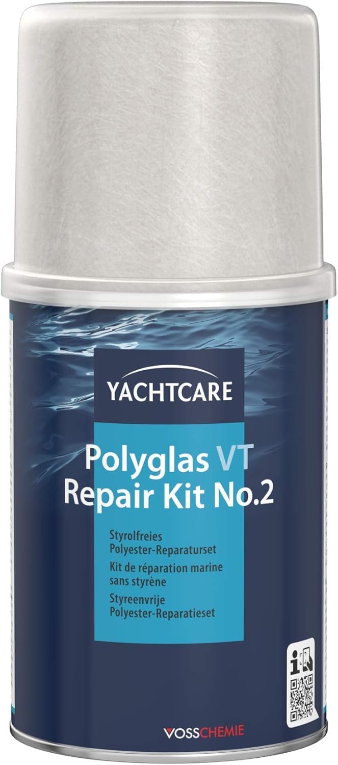 Yachtcare Polyglas Repair Kit - für die schnelle Reparaturen an GFK-Teilen