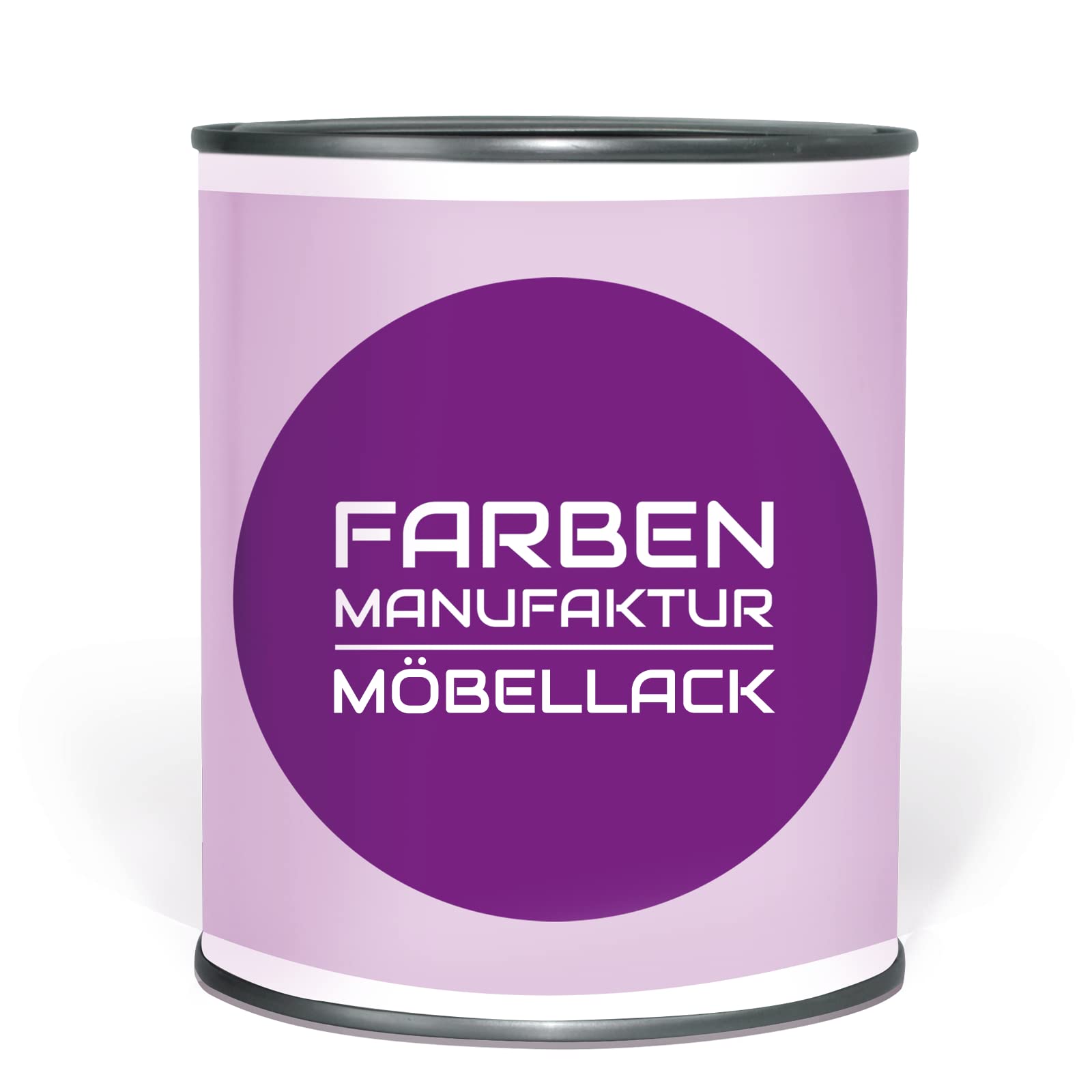 Möbelfarbe Möbellack Holzfarbe Holzlack Shabby Chic Vintage Antik Holz RAL 2L, Farbe: ca. RAL 7042 Verkehrsgrau A