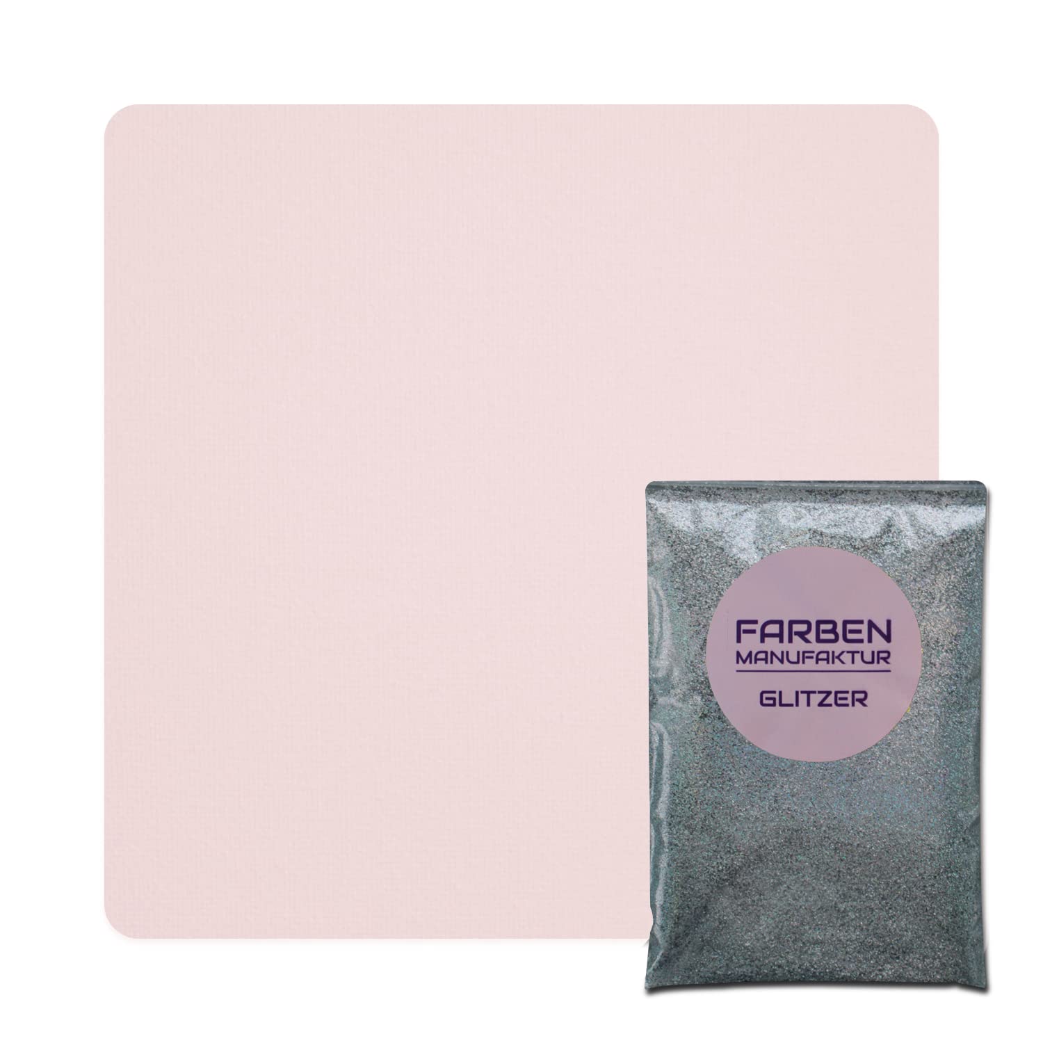 Wandfarbe Glitzerfarbe Kreidefarbe auf Kreidebasis mit Glitzer Innenfarbe Innenwandfarbe Glam Ladies Collection f5L, Farbe: Flamingo mit Gold Glitzer