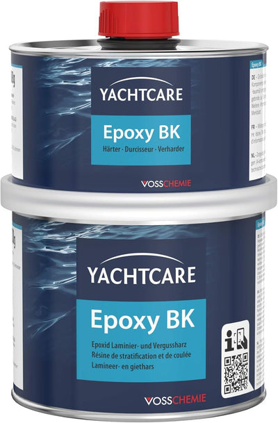 Yachtcare Epoxy BK - Lösemittelfreies Laminier- und Vergussharz auf Epoxid-Basis 500g