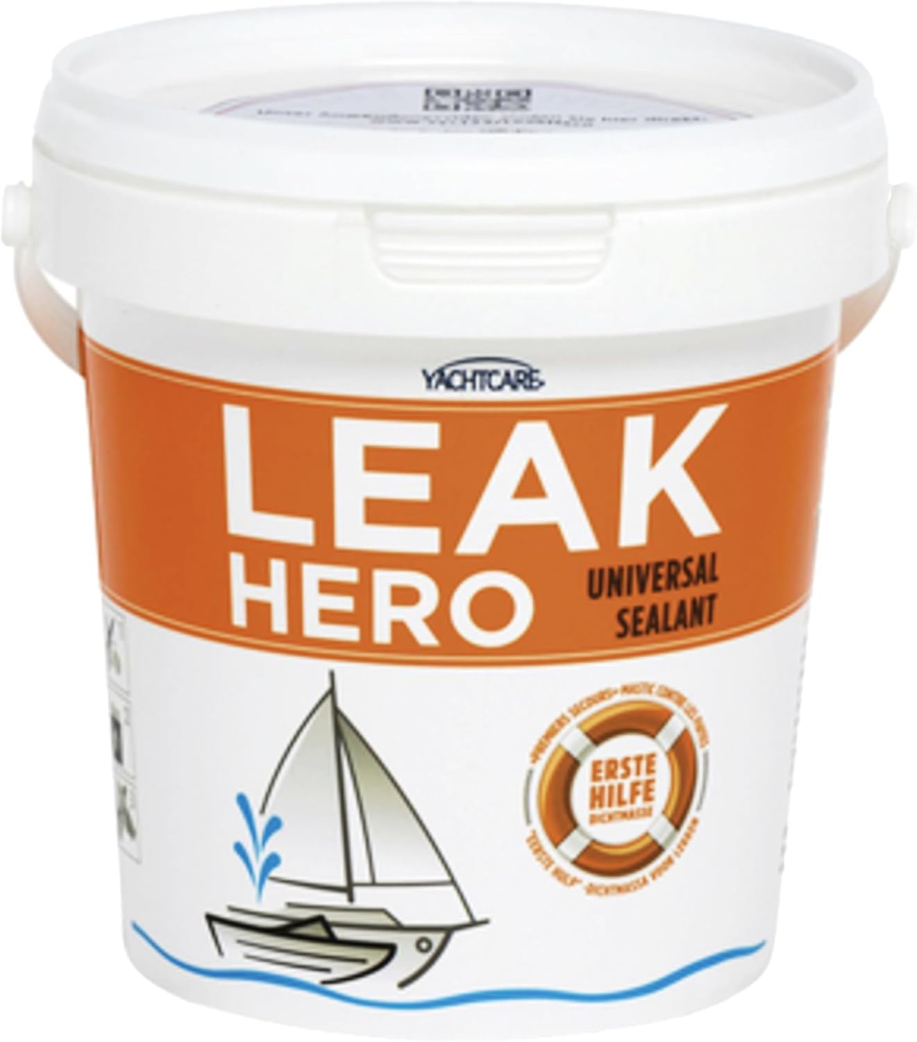 Yachtcare Leak Hero - Notfall Leckabdichtung für Boote & Yachten - wasserdichte Dichtmasse für Löcher 625ml, Braun