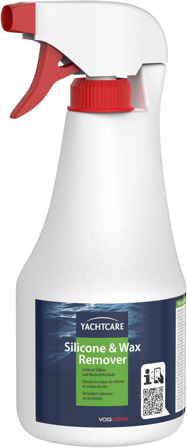Yachtcare Silicone & Wax Remover 500ML - hochwirksamer Reiniger und Entfetter