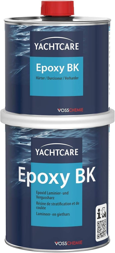 Yachtcare Epoxy BK - Lösemittelfreies Laminier- und Vergussharz auf Epoxid-Basi