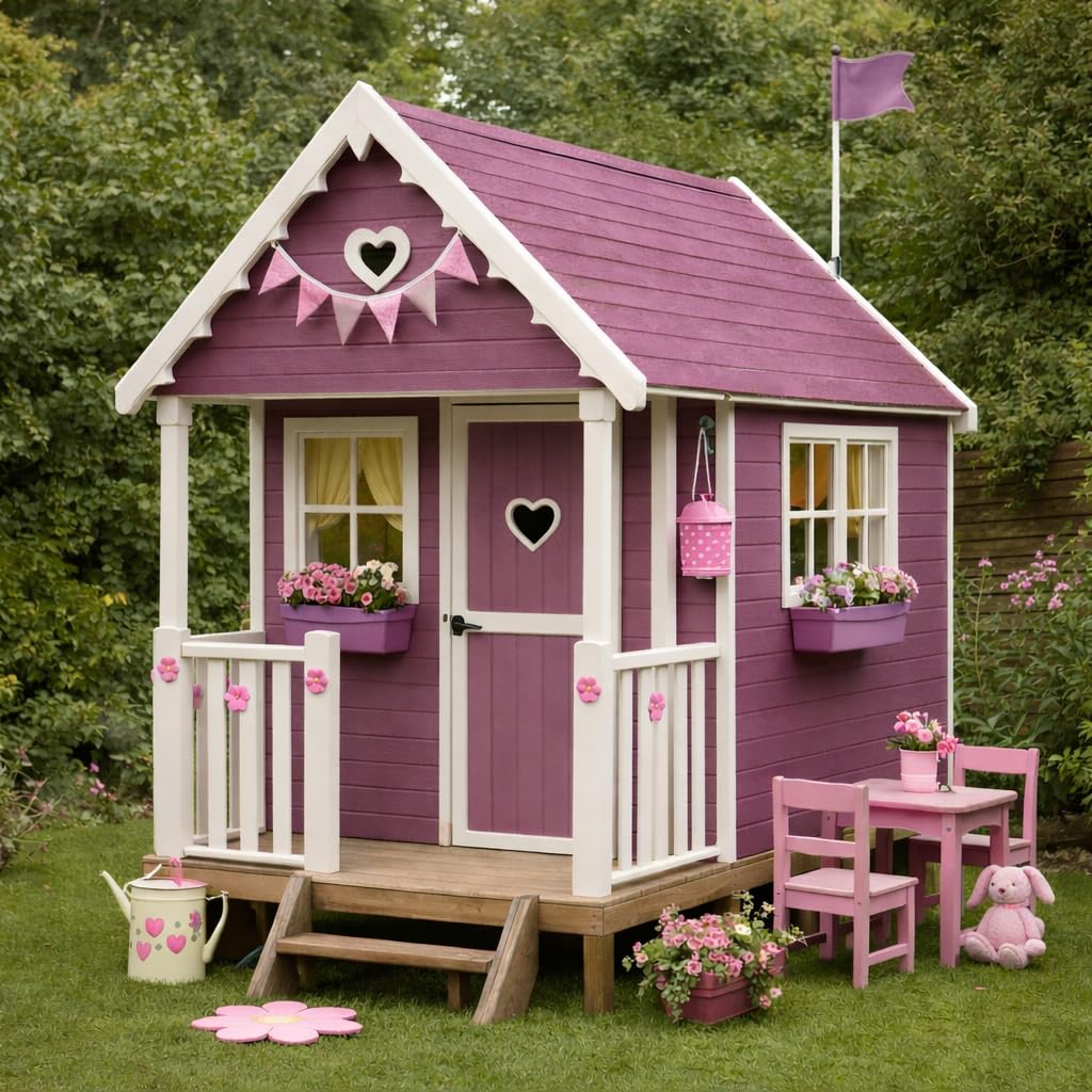 Farben Manufaktur Holzfarbe Holzdeckfarbe Wetterschutzfarbe Holzschutzfarbe bunte Trendtöne 2L, Farbe: pink