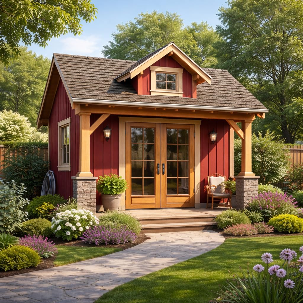 Schwedenfarbe Holzfarbe Außen Wetterfest – Holzschutzfarbe für Fassade, Gartenhaus, Zaun & Scheune – Diffusionsoffen & Nachhaltig Wetterschutzfarbe 1/2/5L, Größe: 2L, Farbe: Schweden moosgrün