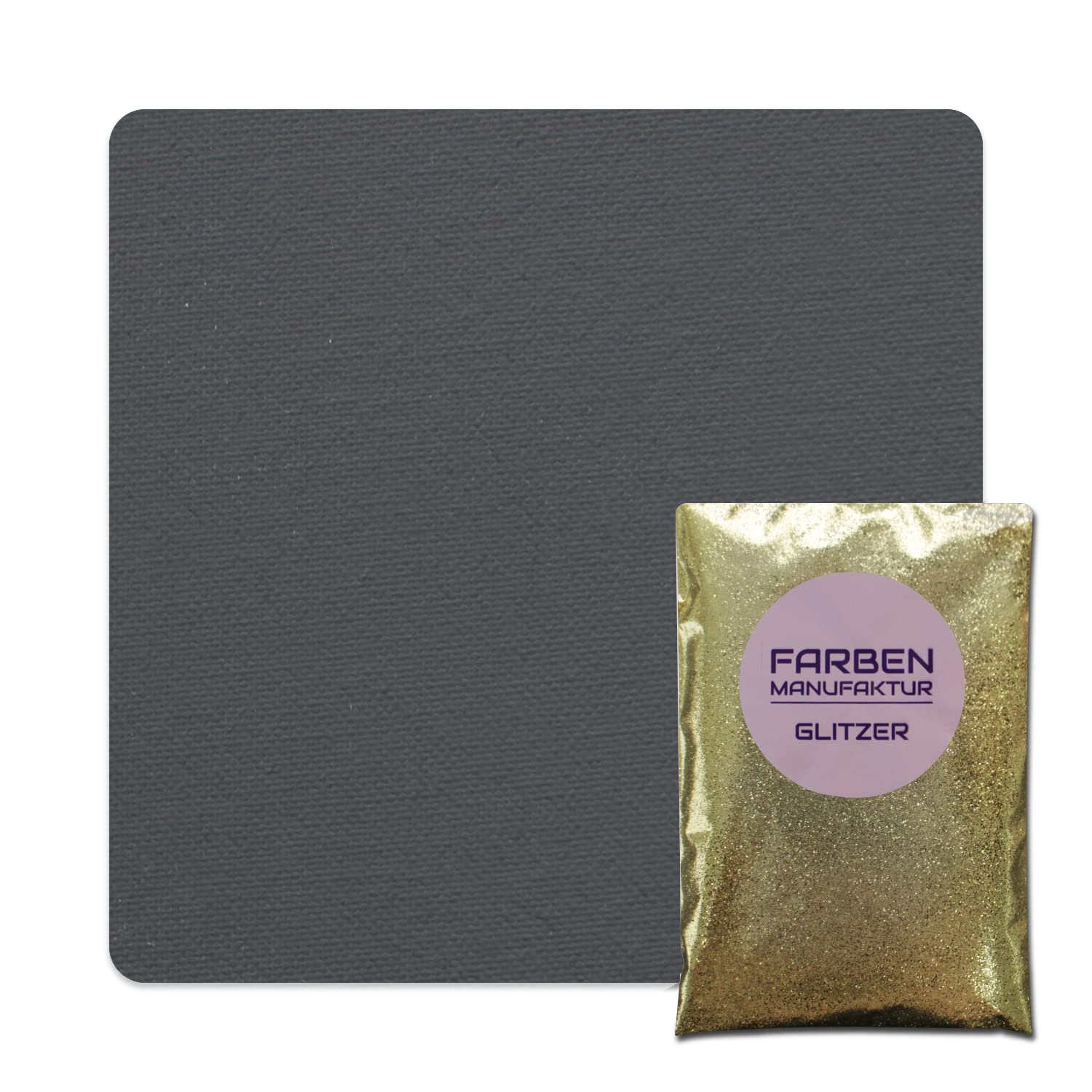 Wandfarbe Glitzerfarbe Kreidefarbe auf Kreidebasis mit Glitzer Innenfarbe Innenwandfarbe Glam Ladies Collection f5L, Farbe: Flamingo mit Gold Glitzer