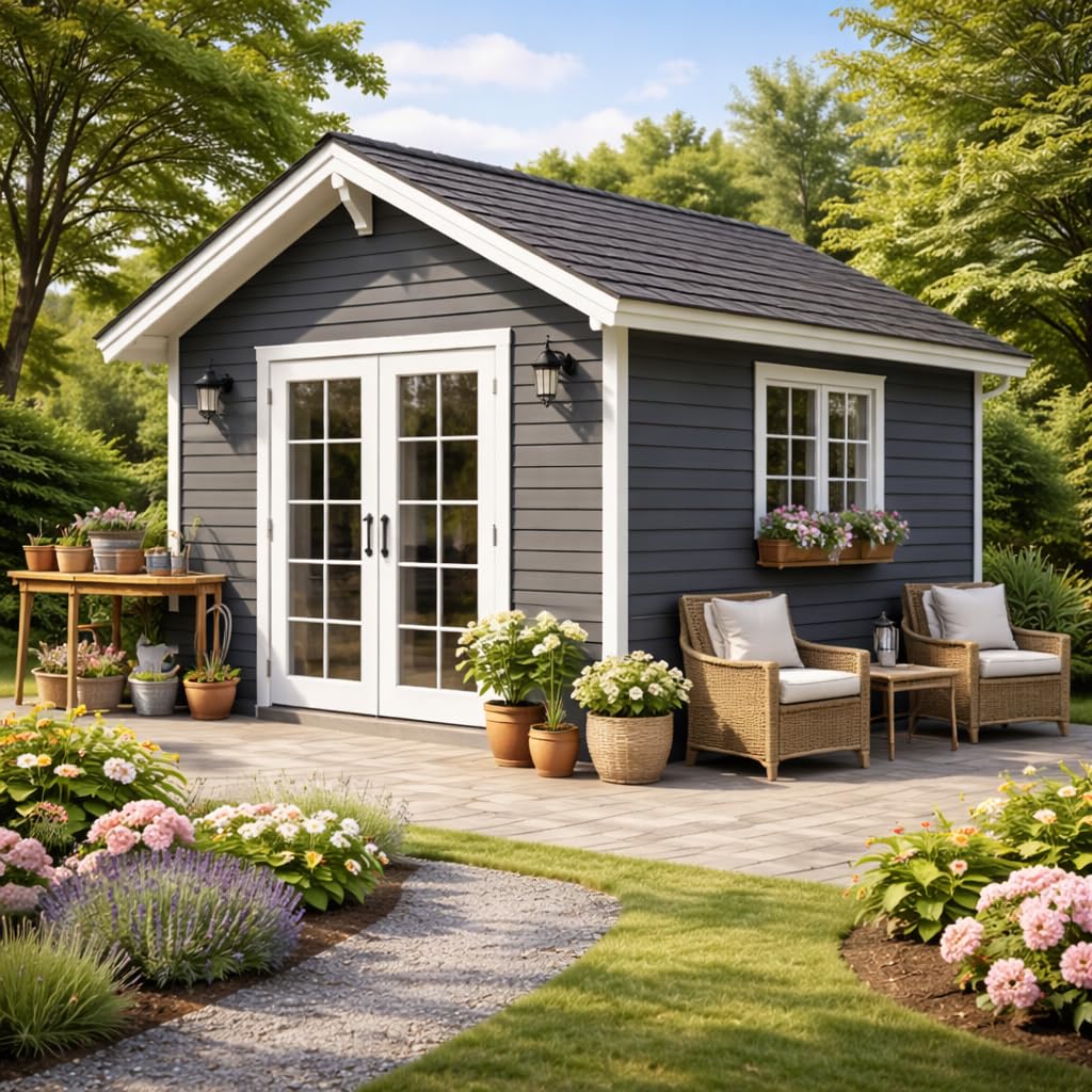 Schwedenfarbe Holzfarbe Außen Wetterfest – Holzschutzfarbe für Fassade, Gartenhaus, Zaun & Scheune – Diffusionsoffen & Nachhaltig Wetterschutzfarbe 2L, Größe: 2L, Farbe: Schweden grün