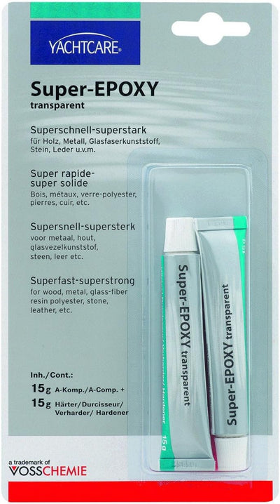 Yachtcare 141162 Super Epoxy 30g - 2-komponentiger Mehrzweckkleber auf Epoxid-Basis