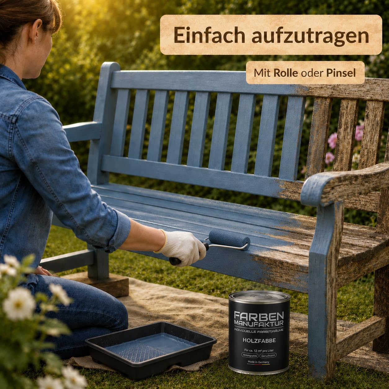 Farben Manufaktur Holzfarbe Holzdeckfarbe Wetterschutzfarbe Holzschutzfarbe bunte Trendtöne 2L, Farbe: pink
