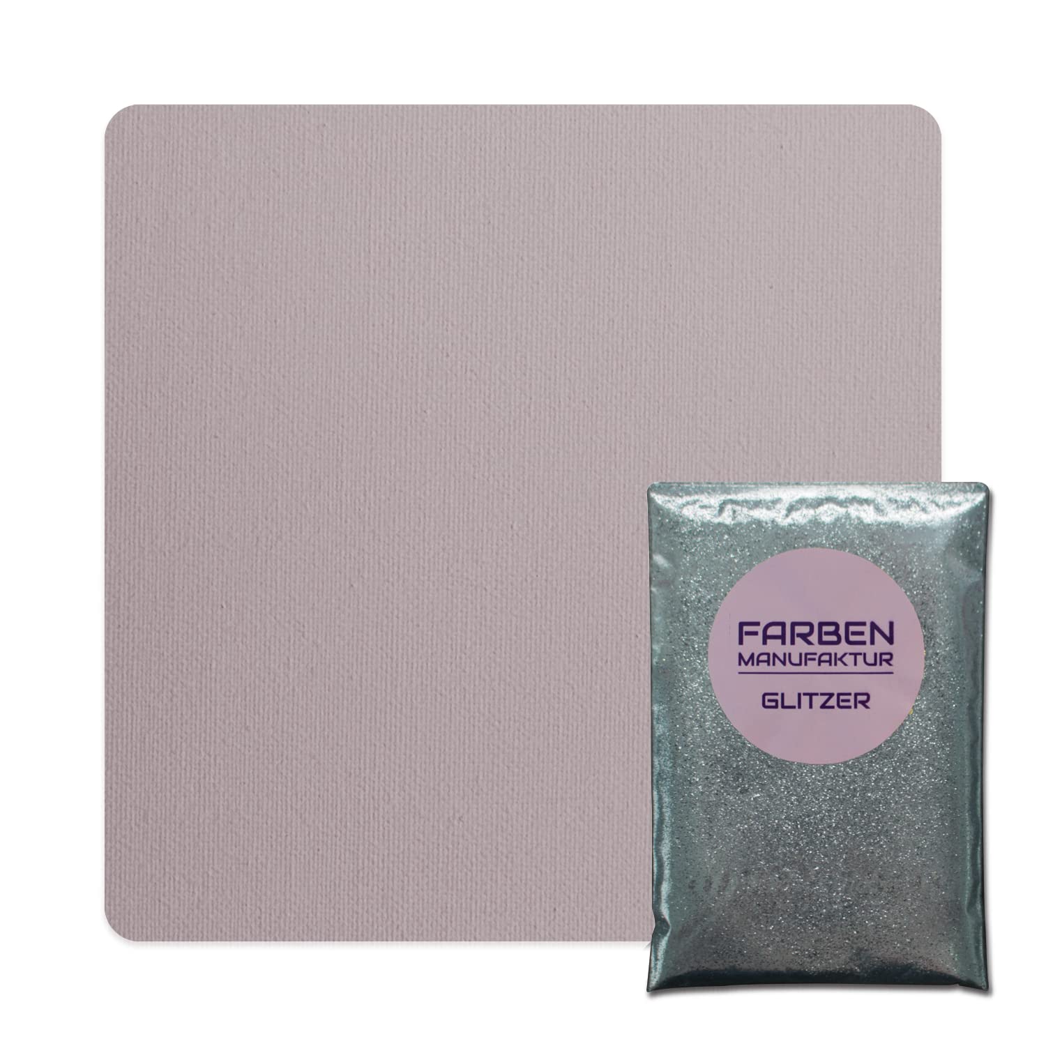 Wandfarbe Glitzerfarbe Kreidefarbe auf Kreidebasis mit Glitzer Innenfarbe Innenwandfarbe Glam Ladies Collection f5L, Farbe: Flamingo mit Gold Glitzer