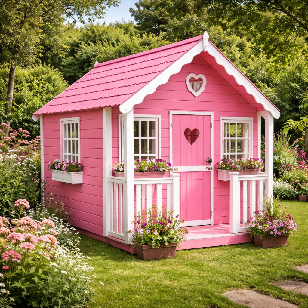 Farben Manufaktur Holzfarbe Holzdeckfarbe Wetterschutzfarbe Holzschutzfarbe bunte Trendtöne 2L, Farbe: pink