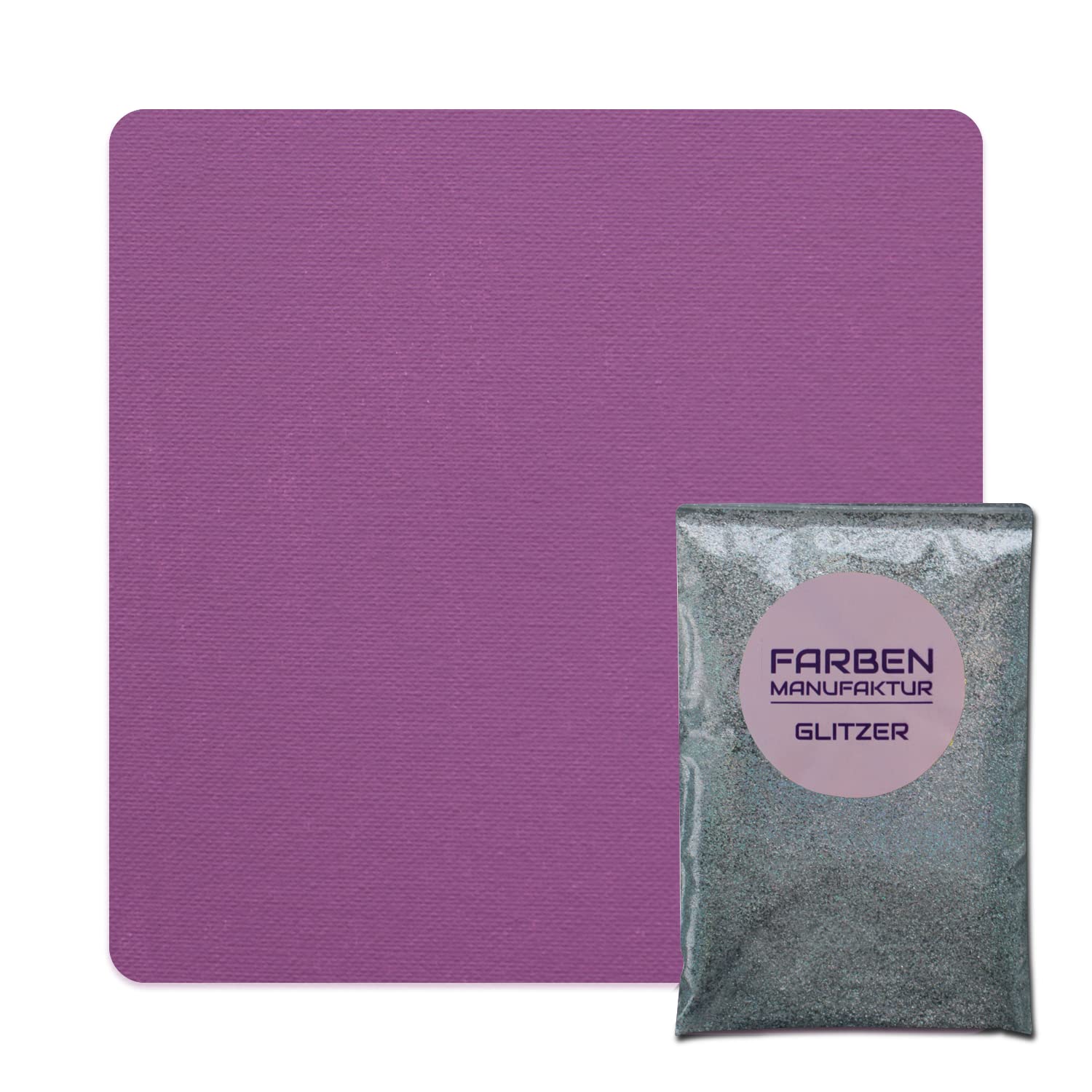 Wandfarbe Glitzerfarbe Kreidefarbe auf Kreidebasis mit Glitzer Innenfarbe Innenwandfarbe Glam Ladies Collection f5L, Farbe: Flamingo mit Gold Glitzer