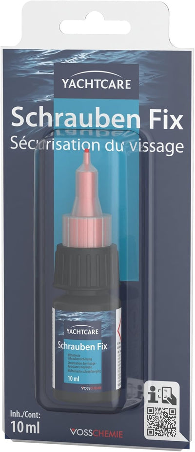 Yachtcare Schraubensicherung 10 ml - Schraubenkleber für Schraub- und Gewindeverbindungen