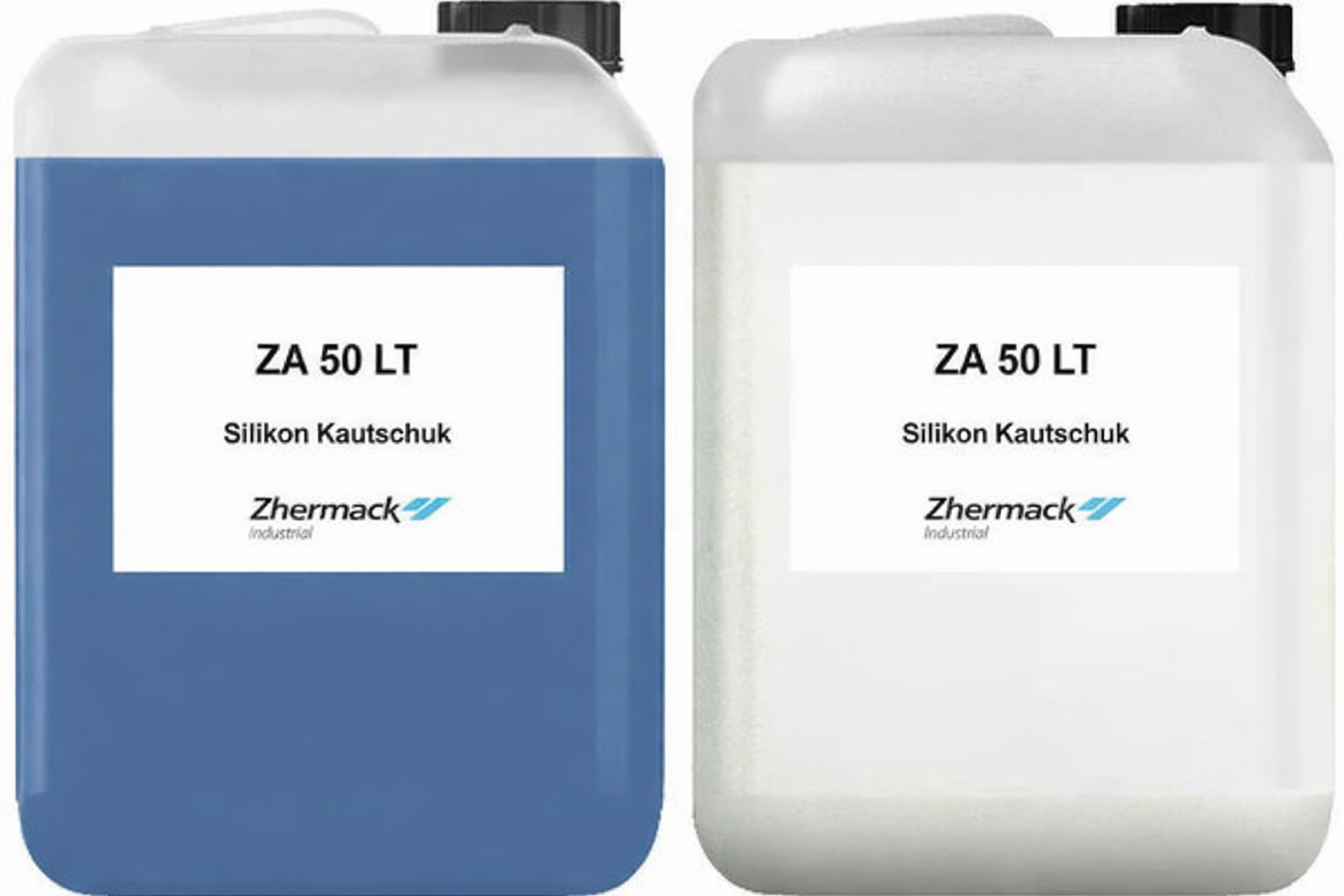Zhermack Silikon Kautschuk ZA 50 LT Shore Härte 50 mittelhart blau
