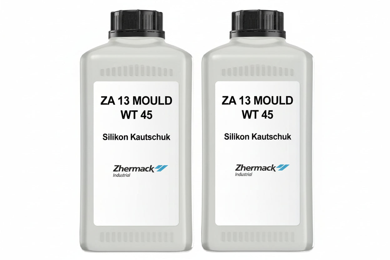 Zhermack Silikon Kautschuk ZA 13 Mould WT45 Shore Härte 13 transluzent weich